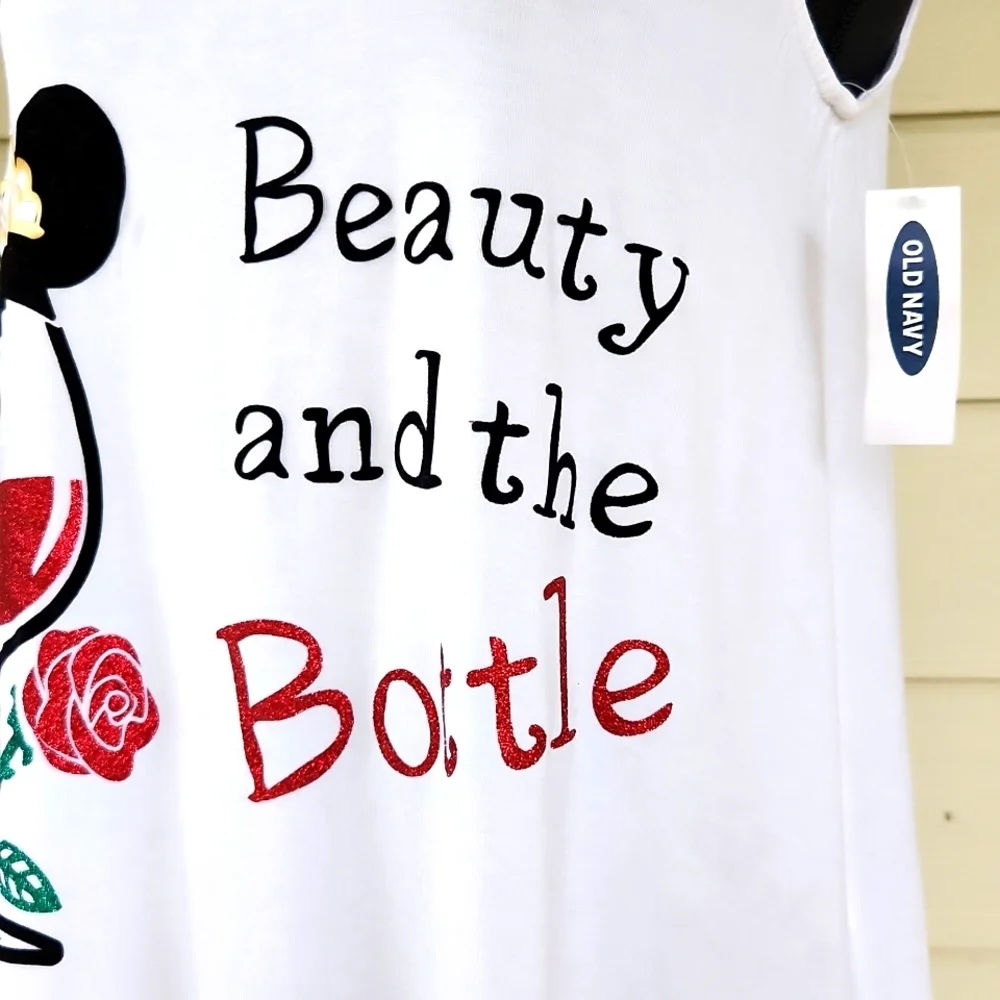 NEW Swing Luxe 'Calla Lily' Graphic Sleeveless Tee (M) - Picture 7 of 12